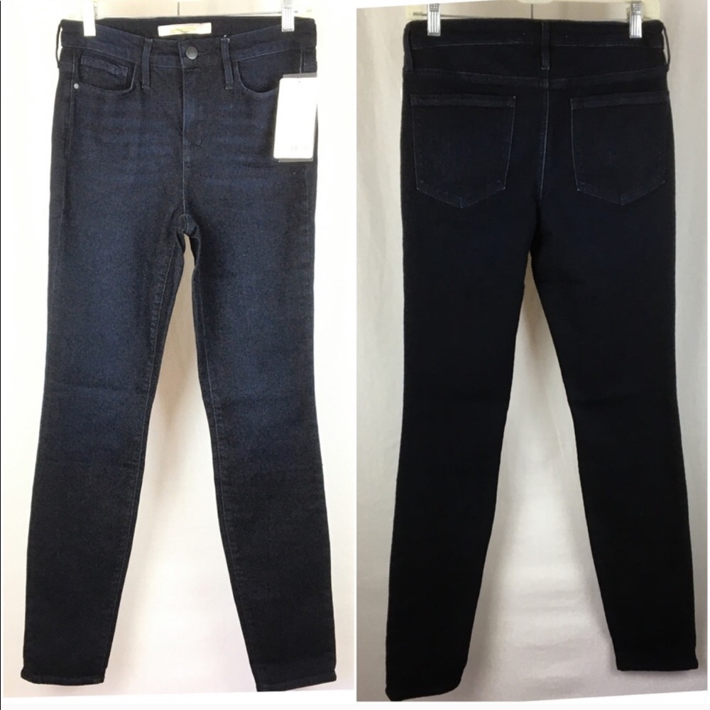 Athleta Blue Sculptek High Waist Skinny Jean 10T